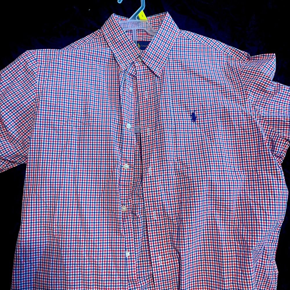 Size large polo Ralph Lauren button down shirt